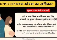 125 crpc maintenance in hindi